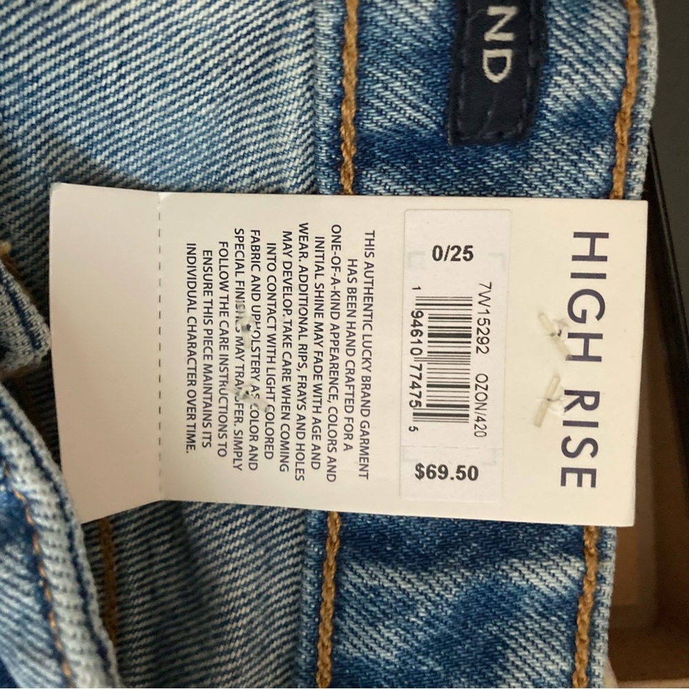 NWT “So Lucky” High Rise Shorts - Lucky Brand! - Picture 6 of 7